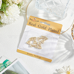 8 шт. латунные застежки с микропаве из кубического циркония&nbsp;KK-BBC0018-74