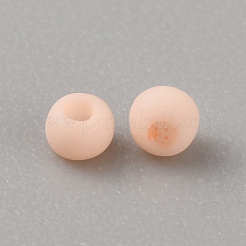 Непрозрачный 12/0 стеклянный бисер&nbsp;SEED-TAC0001-01B-07