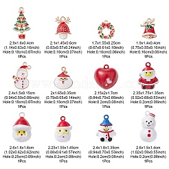 Kit de búsqueda para hacer joyas con colgantes con tema navideño&nbsp;FIND-YW0007-38