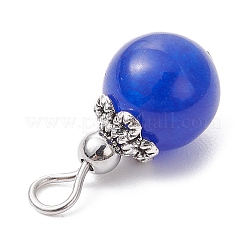 7шт 7 цвета подвески из смешанных камней PALLOY-JF02381