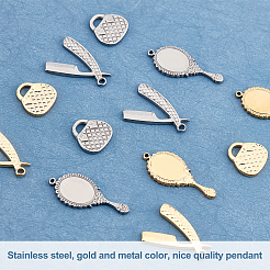 12 шт. 6 подвески из нержавеющей стали 304&nbsp;STAS-UN0027-36