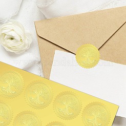 34 лист самоклеящихся наклеек с тиснением золотой фольги DIY-WH0509-007