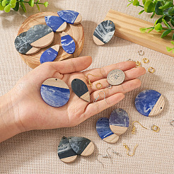 Набор для изготовления сережек с подвесками в форме геометрии своими руками&nbsp;DIY-TA0004-37