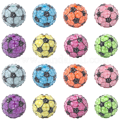 30 шт. спортивные смоляные стразы&nbsp;OACR-SC0002-29