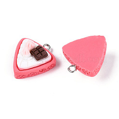 Подвески из непрозрачной смолы&nbsp;RESI-N050-08P