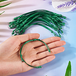 20шт регулируемый корейский вощеный полиэстеровый шнур для изготовления браслета&nbsp;BJEW-TAC0051-07