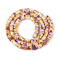 Синтетических нитей бирюзовые бусы&nbsp;TURQ-T005-01A-01