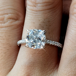 925 серебряное кольцо со стразами для женщин OE3923-2