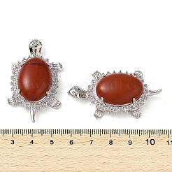 Природные красной яшмы подвески G-A095-04P-04