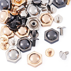 18 комплект двухцветных железных винтов FIND-TA0006-28A