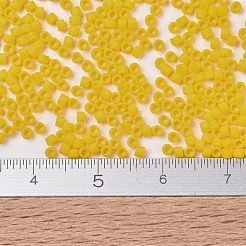 MIYUKIデリカビーズ  シリンダー  日本製シードビーズ  11/0  （db1582)マット不透明なカナリア  1.3x1.6mm  穴：0.8mm  約10000個/袋  50 G /袋&nbsp;SEED-X0054-DB1582