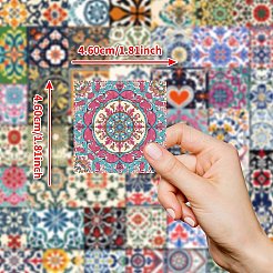 50шт. мультяшная наклейка на плитку STIC-C012-07