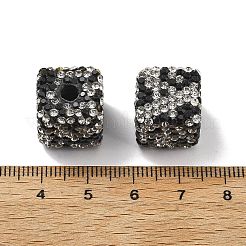 Würfelförmige Polymer-Ton-Strassperlen&nbsp;CLAY-NH0001-08D