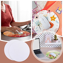 Силикон с тканевым ковриком для мыши&nbsp;AJEW-WH0270-890