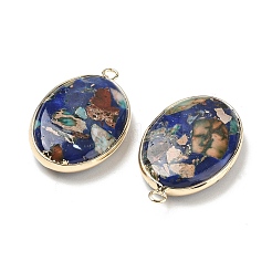 Подвески из окрашенной синтетической императорской яшмы&nbsp;G-D337-03F-G