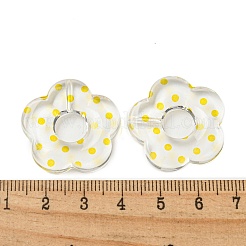 Прозрачные акриловые шарики печатных OACR-H124-05B-01