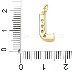 Pendentifs en laiton zircon cubique transparent&nbsp;KK-I476-01G-J
