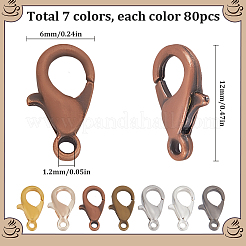 560 шт. 7 цвета из цинкового сплава FIND-SP0001-36