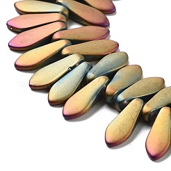 Стеклянные бусины с гальваническим покрытием &nbsp;EGLA-P057-03A-FP01