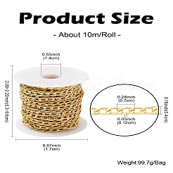 1-рулонные бордюрные цепи из оксидированного алюминия&nbsp;CHA-CJ0001-05