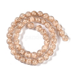 Бусины ручной работы бусины золотого песка&nbsp;X-LAMP-Z009-01J