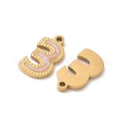 304 Edelstahl-Emaille-Anhänger&nbsp;STAS-I351-20G-3