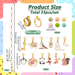 Наборы инструментов для вязания животных своими руками HJEW-NB00081