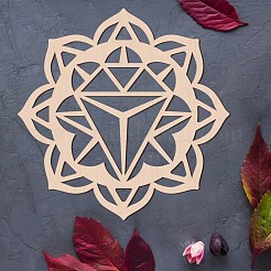 Деревянные кабошоны WOOD-WH0101-012