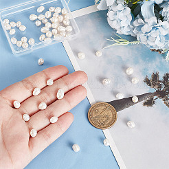 2 нить бусин из натурального культивированного пресноводного жемчуга&nbsp;PEAR-GO0001-14