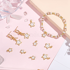 10шт 2 стиля латунные подвески KK-BBC0019-20A