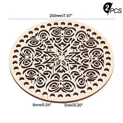 Днища деревянных корзин AJEW-WH0129-07B