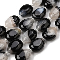 Природный агат бисер нитей&nbsp;G-F820-Q01-01C