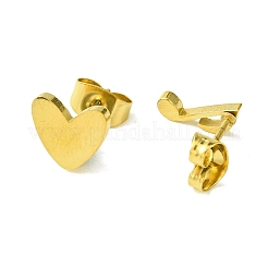 Orecchini a bottone in acciaio inossidabile 304 a tema giorno del ringraziamento&nbsp;EJEW-B041-01G-05