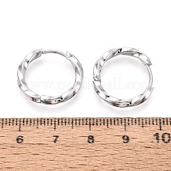 Серьги-кольца из нержавеющей стали 304&nbsp;STAS-T074-50P