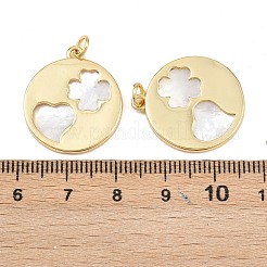 Natürlichen Muschel Anhänger&nbsp;KK-L251-44G-A04