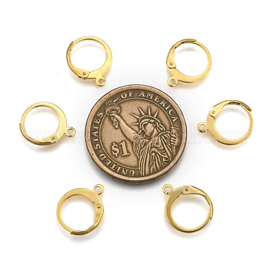 Фурнитура для сережек-гвоздиков из нержавеющей стали 304 STAS-P210-30G-1