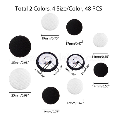 Пуговицы BUTT-PH0004-20-WH-1