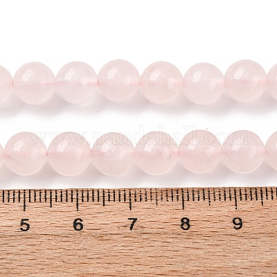 Природного розового кварца нитей бисера G-F808-C03-8mm-AA-1