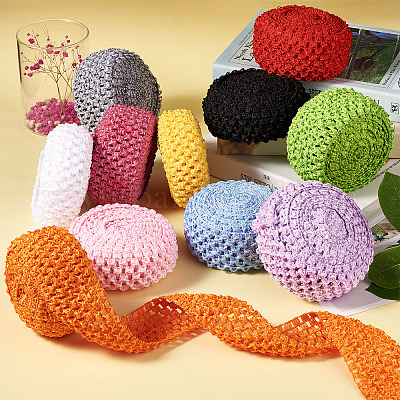 2 рулон 2 размера полиэстеровая эластичная лента&nbsp;EW-TA0001-02H-1