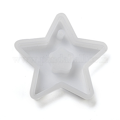 Силиконовые Молды с пиксельным сердцем своими руками AJEW-U013-03E-1