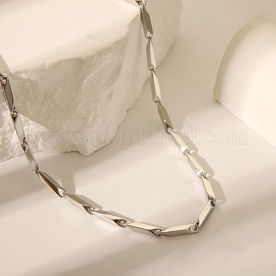 Стильные цепочки ручной работы из нержавеющей стали 304 для унисекс TO1723-2-1