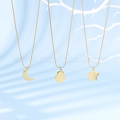 Подвески из нержавеющей стали 304 STAS-UN0016-19G-1