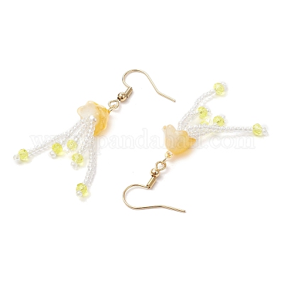 Серьги-подвески из нержавеющей стали 304 EJEW-MZ00454-1