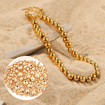 360 шт. 7 стиля стойки для гальванизации латунных бусин KK-AN0001-08-1