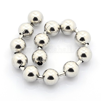 Шариковые цепи из нержавеющей стали 304 с гальваническим покрытием CHS-L001-10mm-P-1