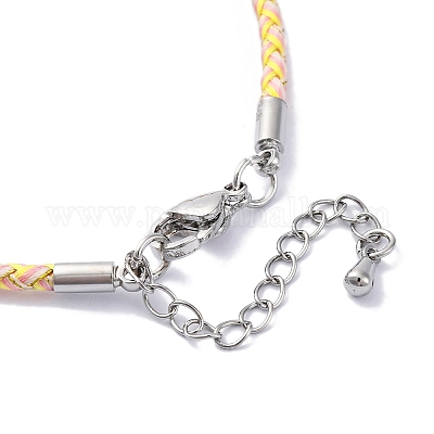 Изготовление плетеных браслетов из полиэфирного шнура MAK-Z003-01P-26-1