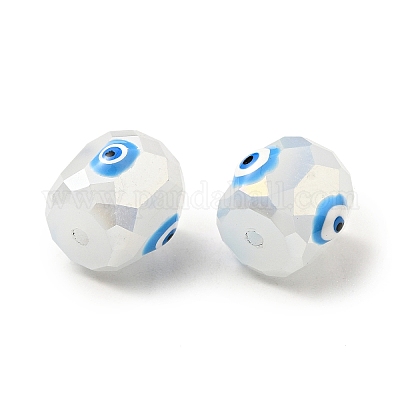 Непрозрачные стеклянные бусы GLAA-F121-02A-1