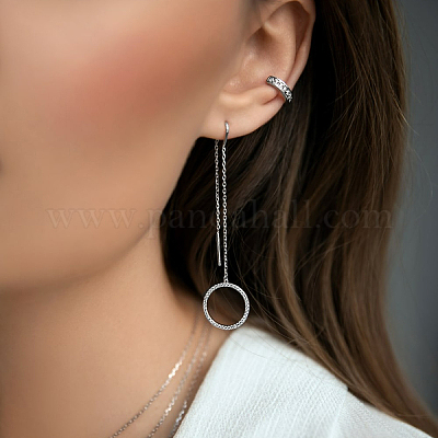 925 комплект из 15.75 кольца с подвеской и серьгами из стерлингового серебра с микропаве из прозрачных кубических цирконий для женщин IQ8256-4-1