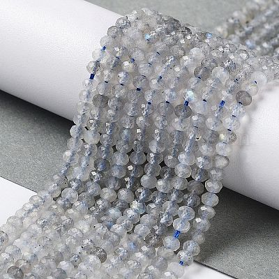 Природные лабрадорита бисер нитей G-L587-B01-01-1