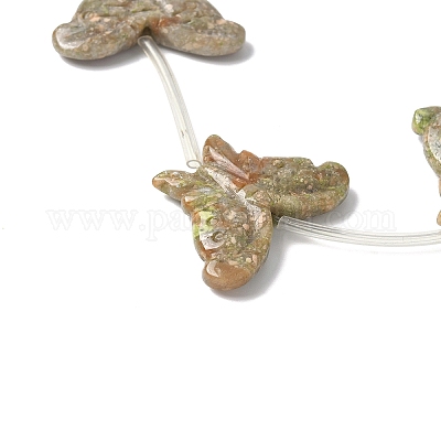 Природные Unakite бисер нитей G-B136-A05-1